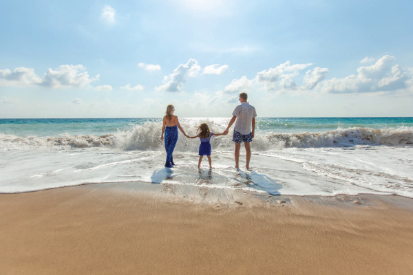 Family at Beach